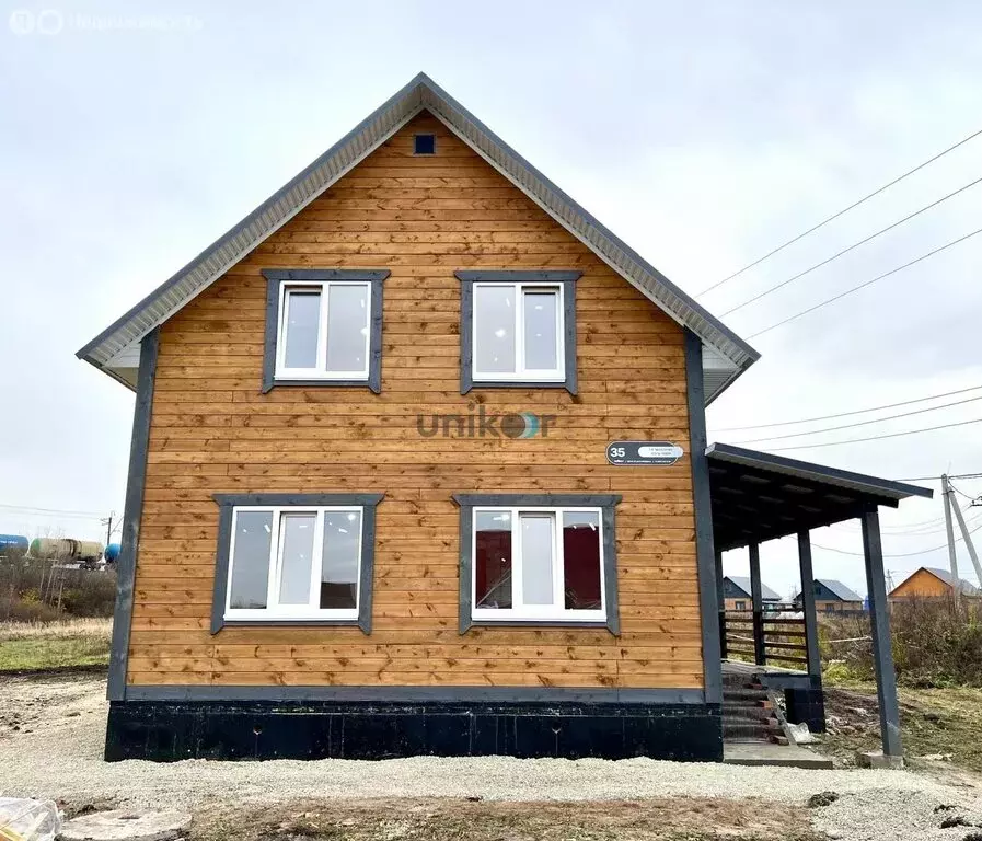 Дом в Уфимский район, Кирилловский сельсовет, деревня Грибовка (149 м) - Фото 1