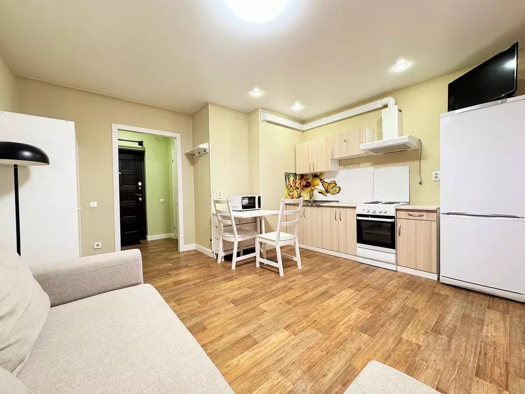 Студия Ленинградская область, Мурино Всеволожский район, просп. ... - Фото 1