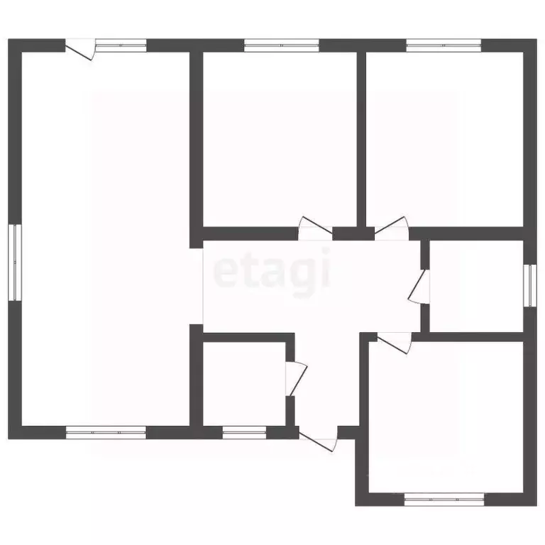 Дом в Калужская область, Ферзиковский муниципальный округ, Грабцево ... - Фото 2