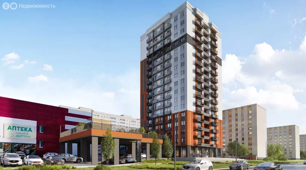 Квартира-студия: Ижевск, жилой район Автопроизводство, 3-й микрорайон, ... - Фото 2