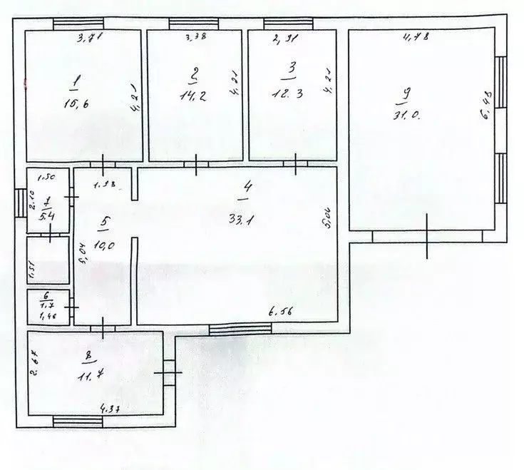 Дом в Оренбургская область, с. Ташла ул. Просторная, 33 (135 м) - Фото 2