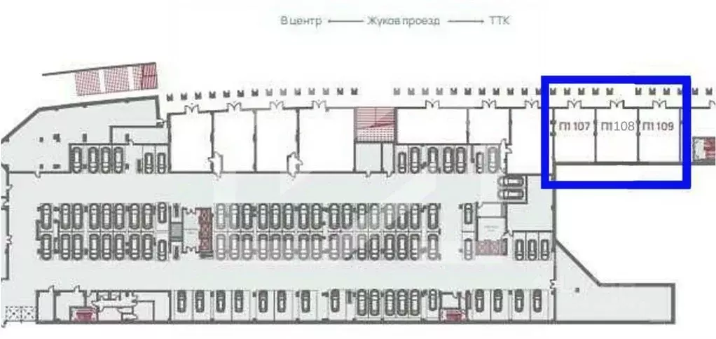 Помещение свободного назначения в Москва проезд Жуков, вл8 (256 м) - Фото 2