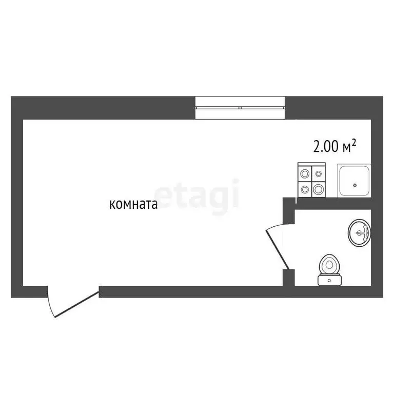 Квартира-студия: Севастополь, Античный проспект, 60 (9 м) - Фото 0