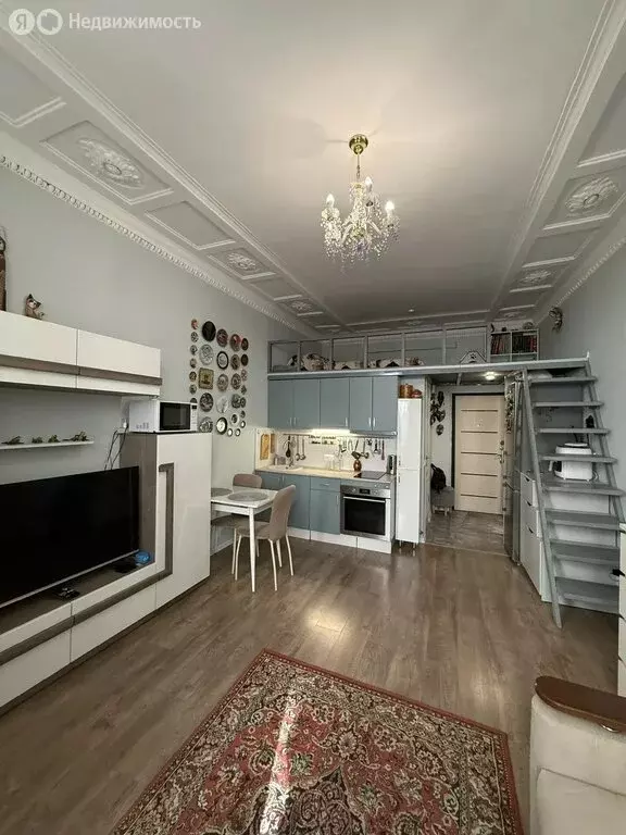 Квартира-студия: Санкт-Петербург, 10-я Советская улица, 11 (32 м) - Фото 1