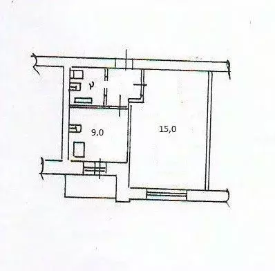 1-к кв. Липецкая область, Липецк ул. Жуковского, 23 (29.9 м) - Фото 2