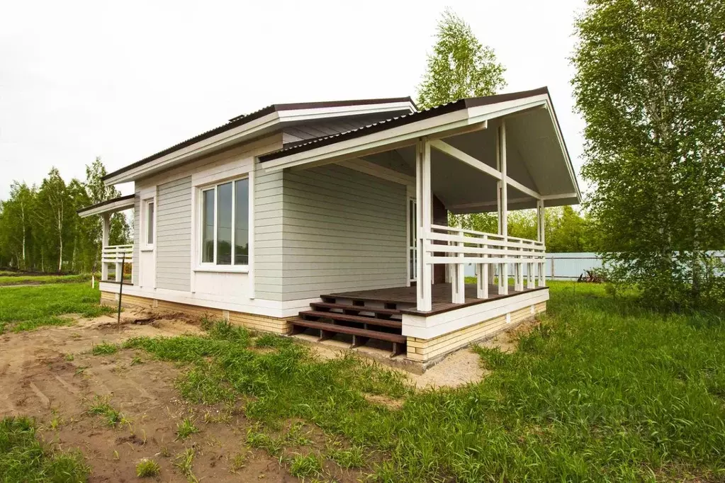 Дом в Омская область, Омский район, с. Красноярка  (64 м) - Фото 1