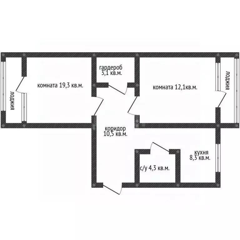 2-к кв. Краснодарский край, Геленджик городской округ, с. Дивноморское ... - Фото 2