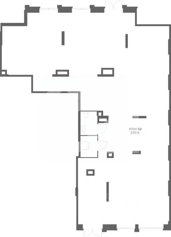 Торговая площадь в Москва Северный ао, Соул жилой комплекс, к6 (271 м) - Фото 2