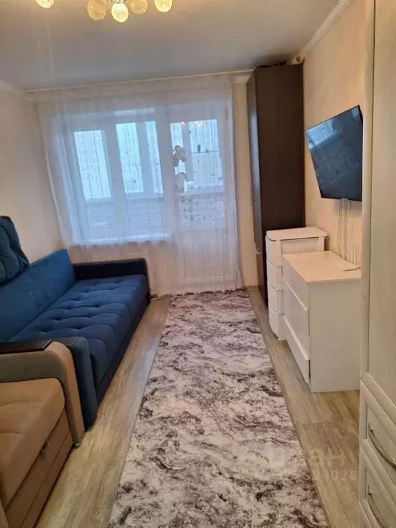 1-к кв. Чувашия, Чебоксары Альгешево мкр, ул. Розы Люксембург, 2 (32.0 ... - Фото 2