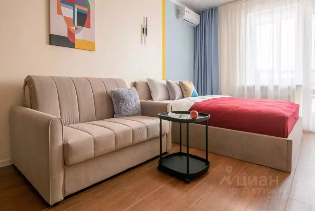 1-к кв. Татарстан, Казань ул. Аметьевская магистраль, 16к1 (33.0 м) - Фото 2