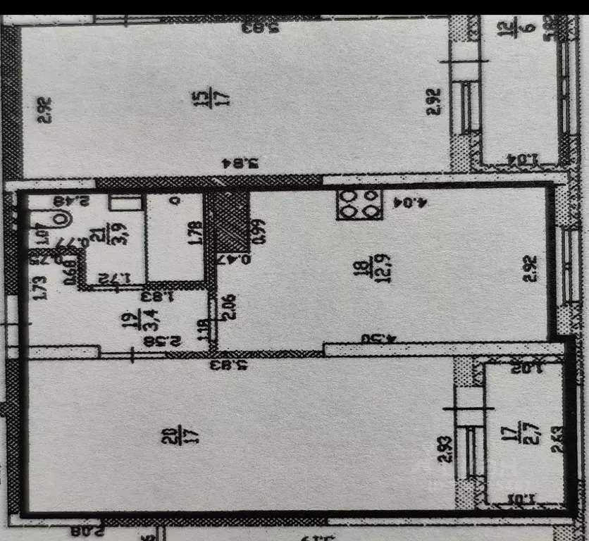 1-к кв. Башкортостан, Уфа Кольцевая ул., 201 (37.2 м) - Фото 1