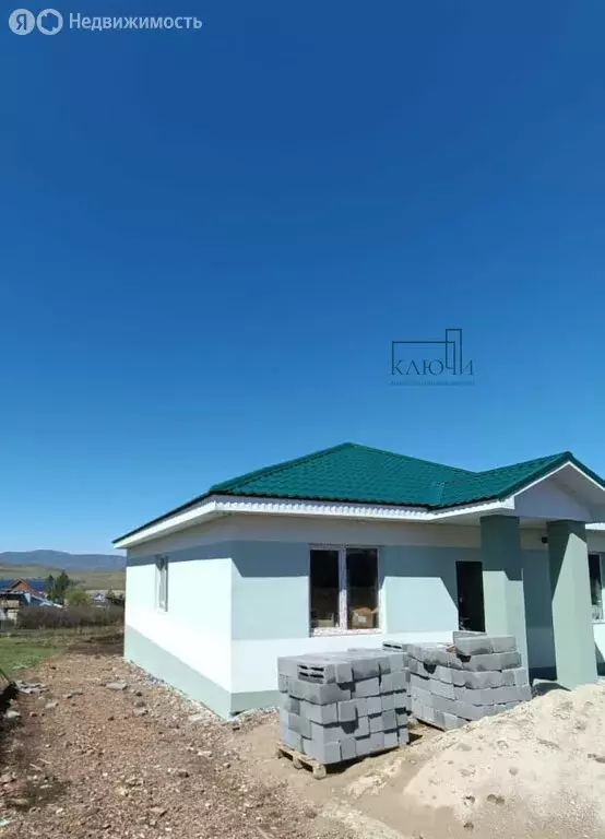 Дом в село Абзаково, улица А. Харисова, 35 (80 м) - Фото 1