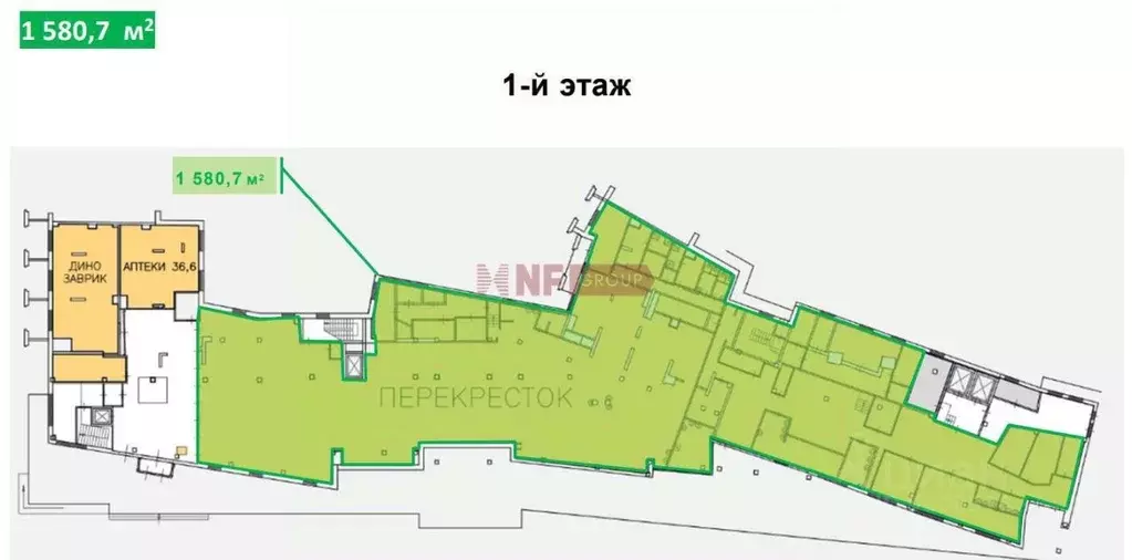 Торговая площадь в Москва Соколово-Мещерская ул., 29 (1581 м) - Фото 1