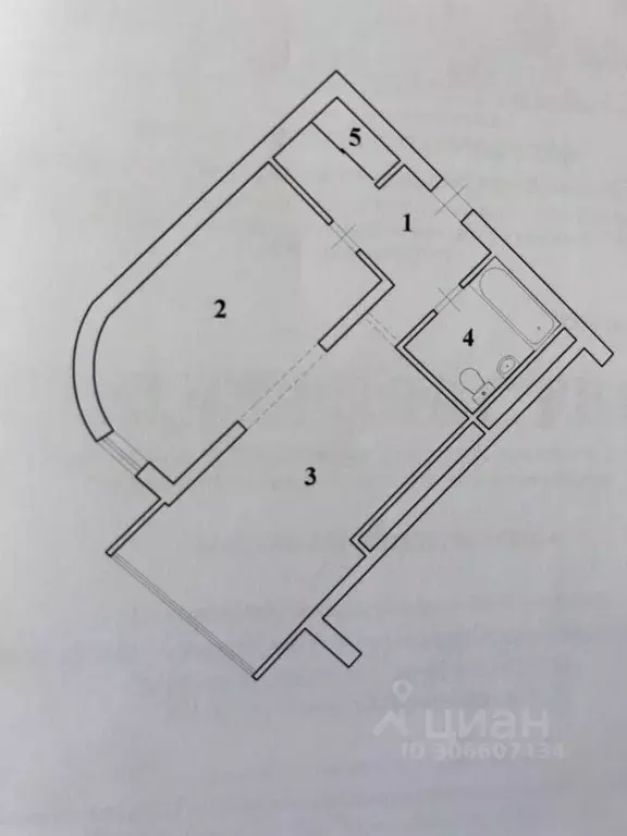 1-к кв. Пензенская область, Пенза ул. Пушкина, 15 (50.1 м) - Фото 1