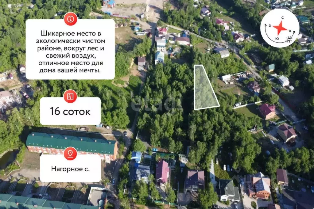 Участок в Хабаровский край, Хабаровский район, Мичуринское с/пос, с. ... - Фото 1