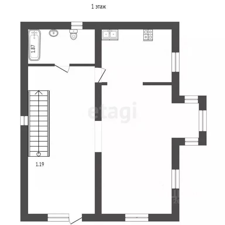 Дом в Севастополь Рыбак-4 садоводческое товарищество, 113 (184 м) - Фото 2