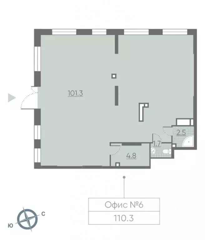 Помещение свободного назначения в Москва Производственная ул., 19к1 ... - Фото 1