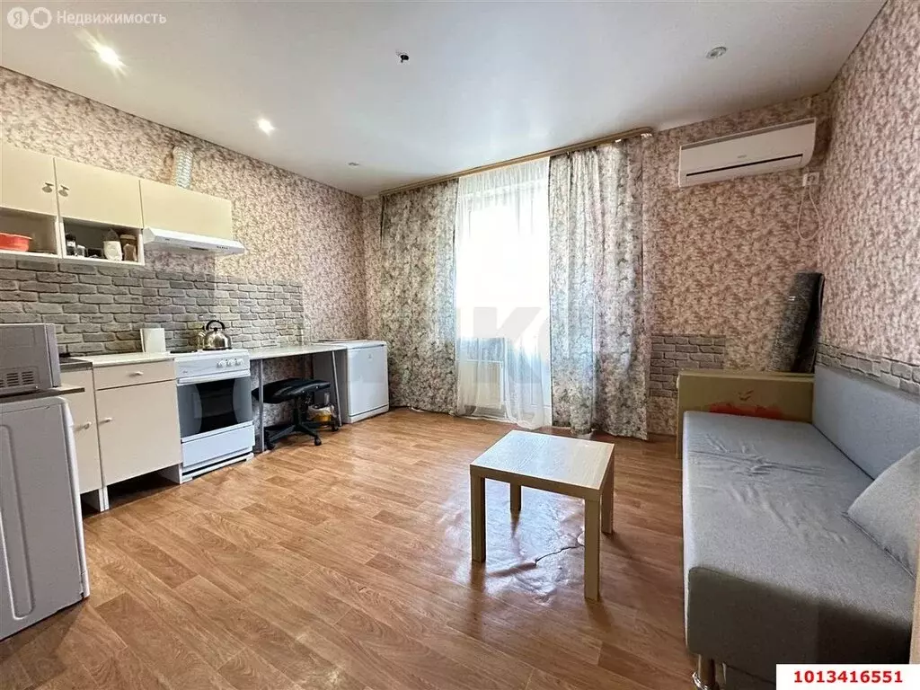 Квартира-студия: аул Новая Адыгея, Бжегокайская улица, 31/2к1 (28 м) - Фото 1