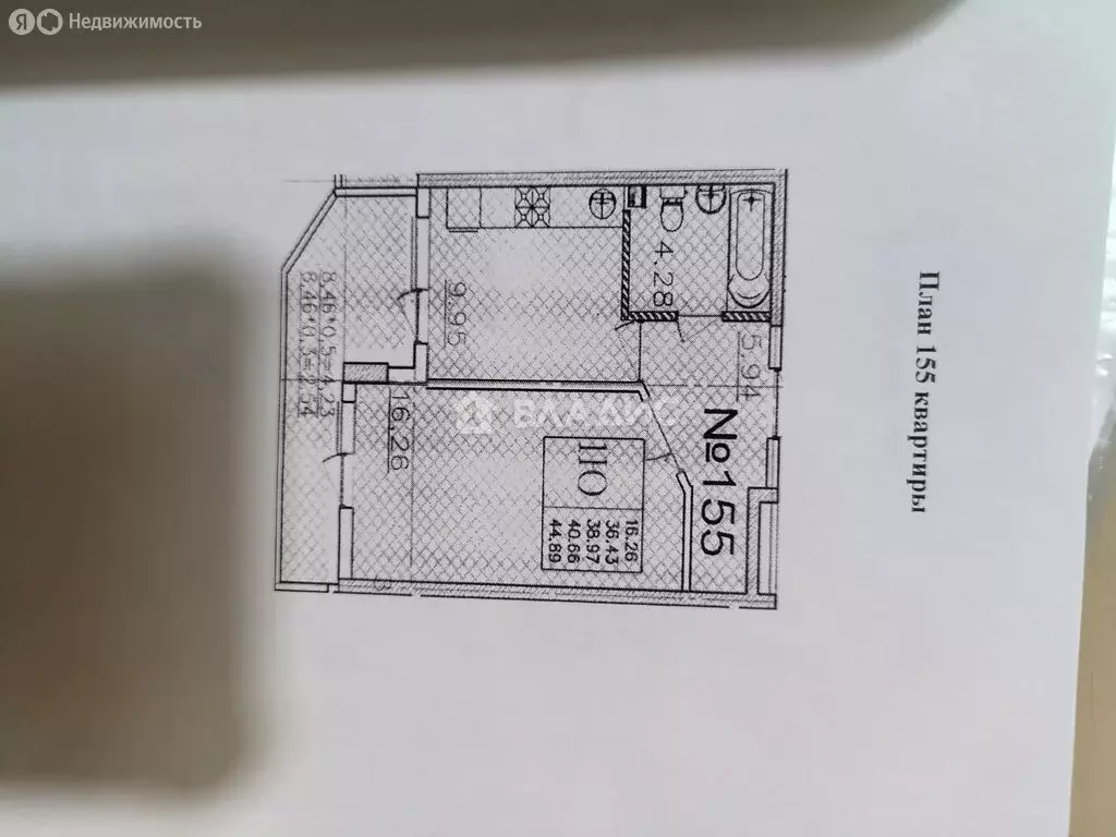 1-комнатная квартира: Краснодар, Душистая улица, 77 (35 м) - Фото 0