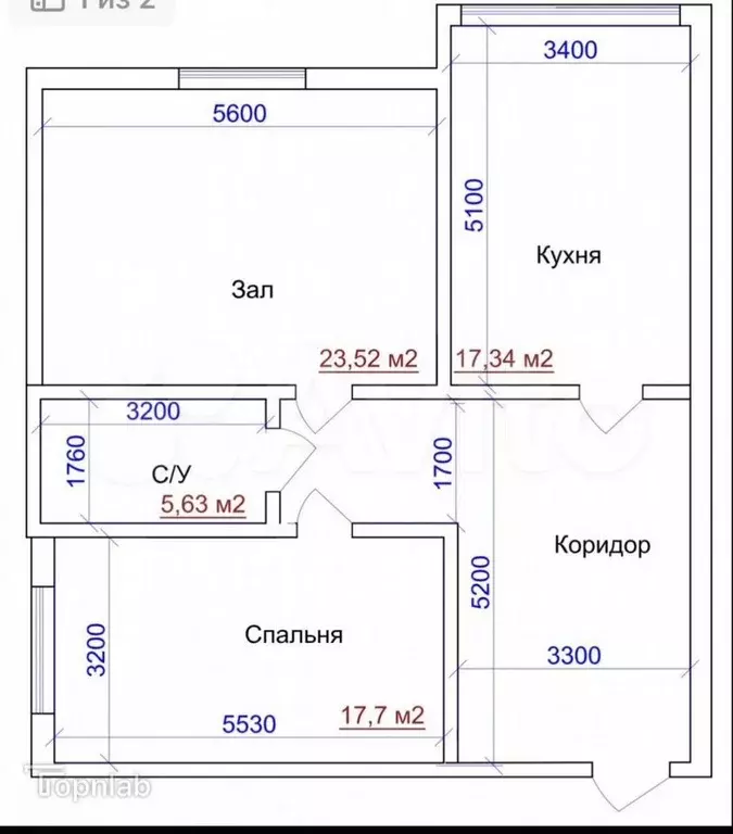 2-к. квартира, 80 м, 6/12 эт. - Фото 0