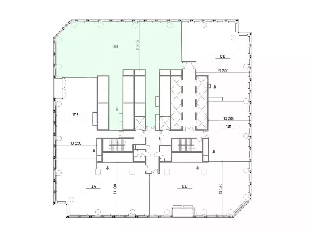 Офис в Москва Шмитовский проезд, 37с2 (445 м) - Фото 2