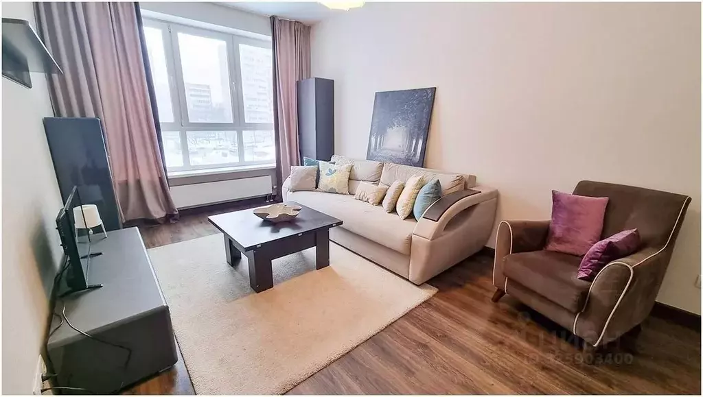 2-к кв. Москва Лазоревый проезд, 1 (53.6 м) - Фото 1