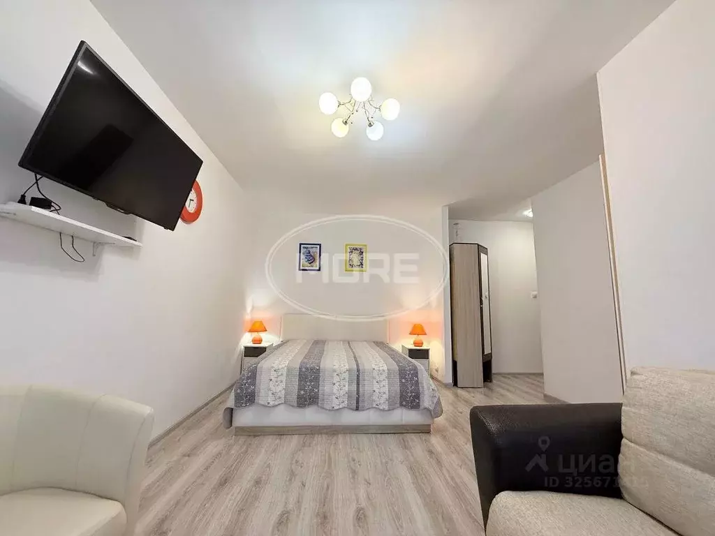 1-к кв. Калининградская область, Калининград просп. Мира, 88 (33.0 м) - Фото 1