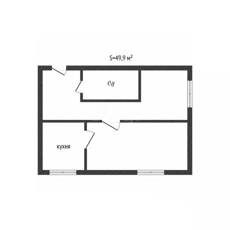 2-к кв. Брянская область, Клинцы ул. Скоробогатова, 5 (49.9 м) - Фото 1