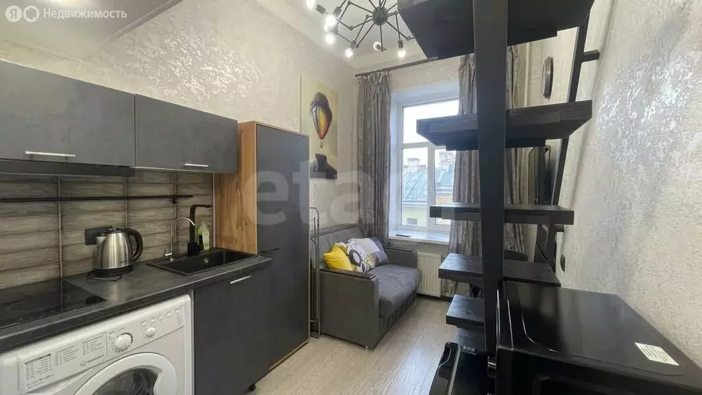 Квартира-студия: Санкт-Петербург, 5-я Советская улица, 26 (17 м) - Фото 1