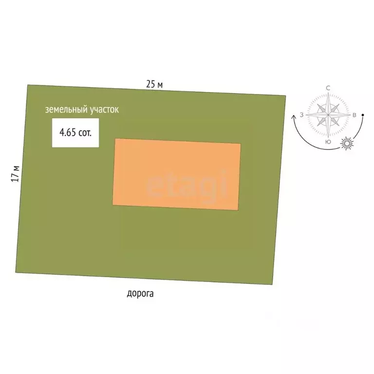 Дом в Крым, Сакский район, Штормовское с/пос, Дружба-2 СНТ ул. ... - Фото 2