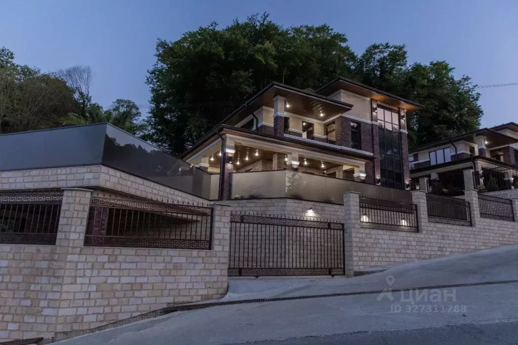 Коттедж в Краснодарский край, Сочи городской округ, с. Веселое пер. ... - Фото 1