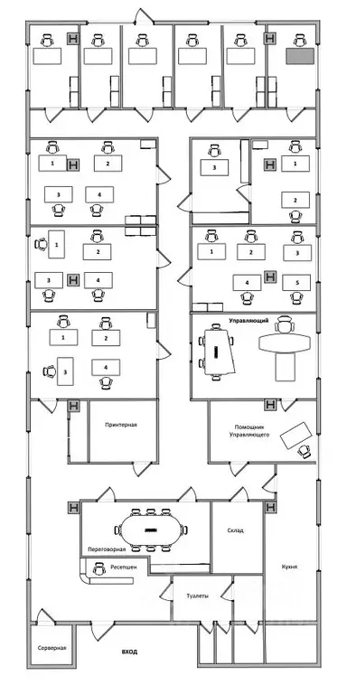 Офис в Москва ул. Бутырский Вал, 68/70С1 (444 м) - Фото 2