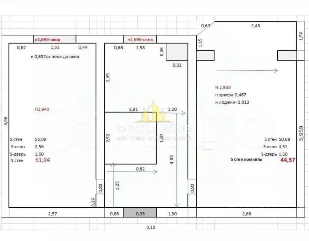 2-к кв. Ставропольский край, Ессентуки ул. 60 лет Победы, 7 (60.0 м) - Фото 2
