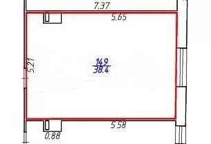 Офис, 38.4 м в ЖК «Ocean City - Фото 0