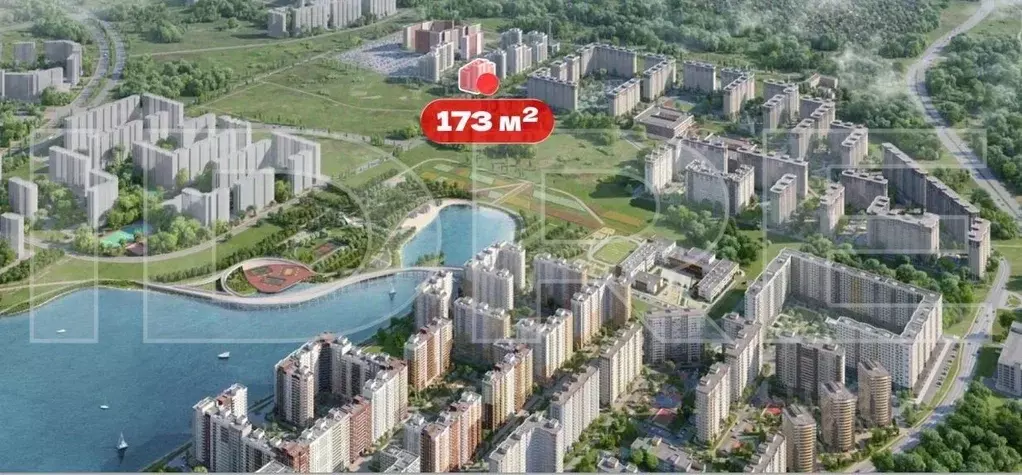 Торговая площадь в Московская область, Люберцы Зенино ЖК Самолет мкр, ... - Фото 1