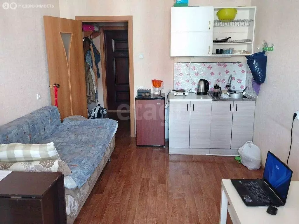 Квартира-студия: Новосибирск, улица Петухова, 101/1 (20 м) - Фото 0