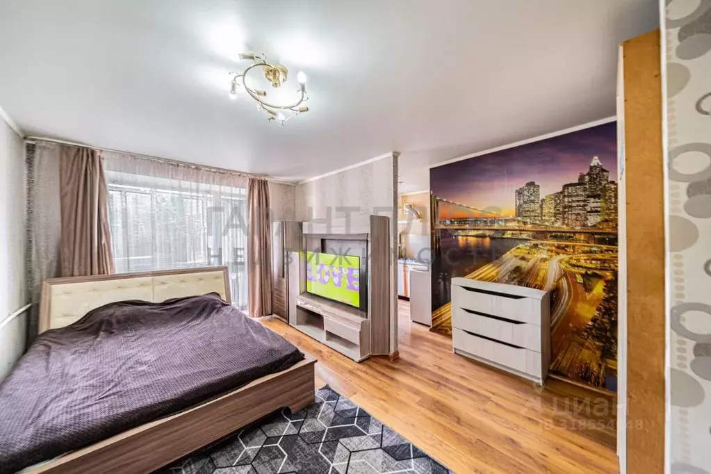 1-к кв. Липецкая область, Липецк Московская ул., 25 (31.0 м) - Фото 1