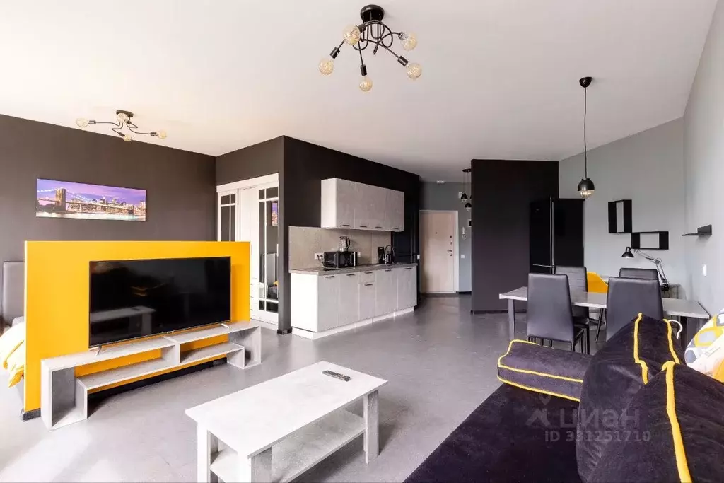 1-к кв. Санкт-Петербург ул. Парфеновская, 7к1 (40.1 м) - Фото 1