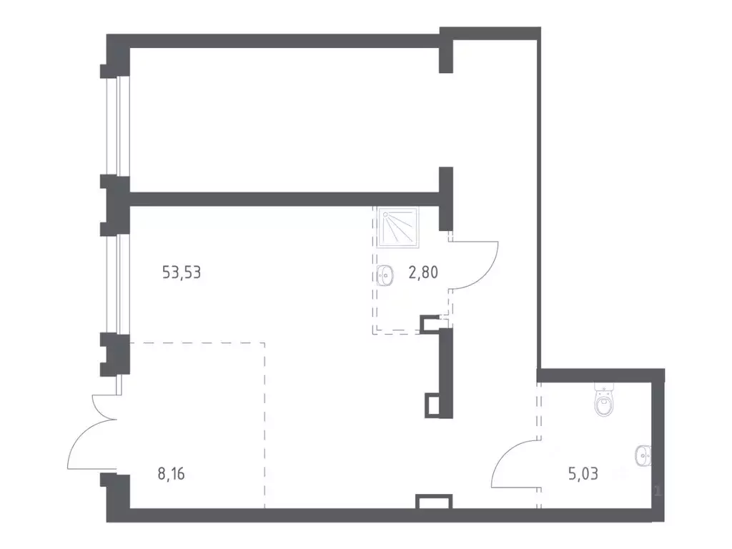 Помещение свободного назначения в Забайкальский край, Чита ... - Фото 1
