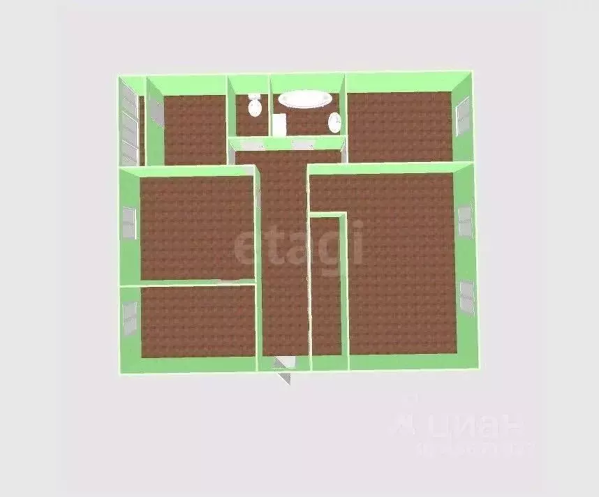 4-к кв. Сахалинская область, Южно-Сахалинск ул. Алексея Максимовича ... - Фото 2