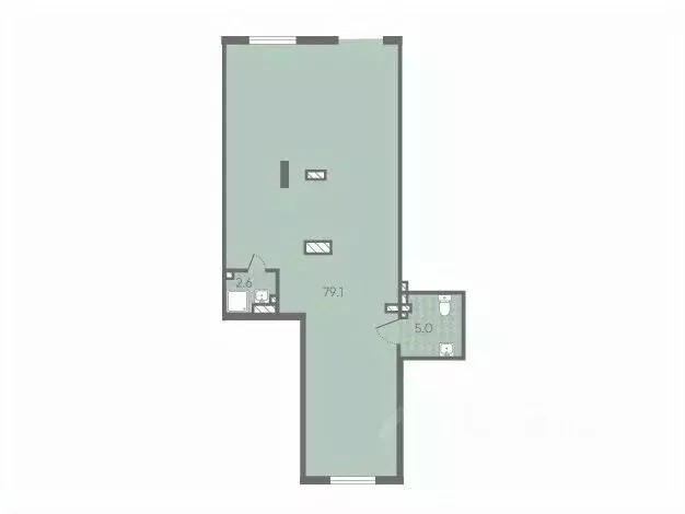 Помещение свободного назначения в Санкт-Петербург Партизанская ул., 5 ... - Фото 1