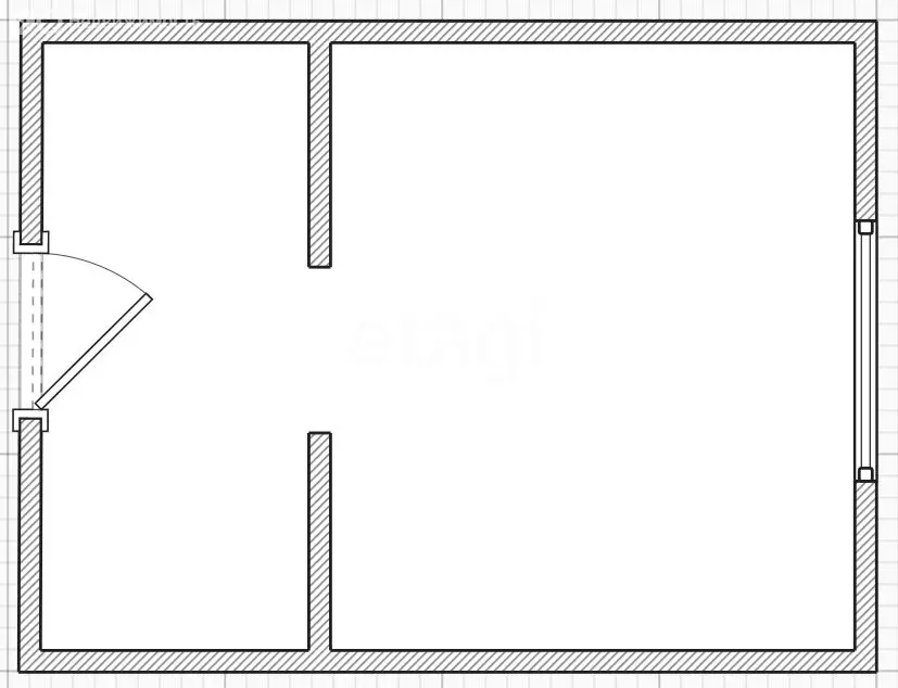 1к в -комнатной квартире (18.5 м) - Фото 1