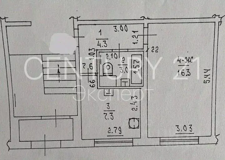 1-к кв. Калининградская область, Светлогорский городской округ, пос. ... - Фото 2