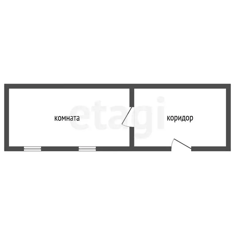 Дом в село Рогачёвка, улица Калинина (19 м) - Фото 1
