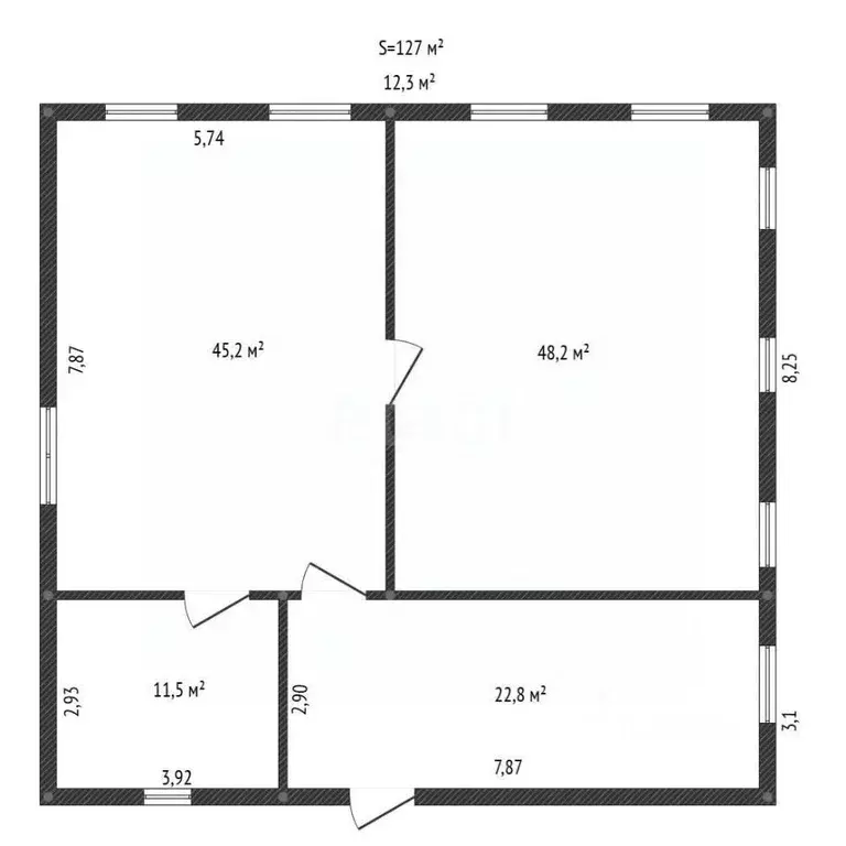 Дом в Башкортостан, Альшеевский район, с. Раевский ул. Мажита Гафури, ... - Фото 1