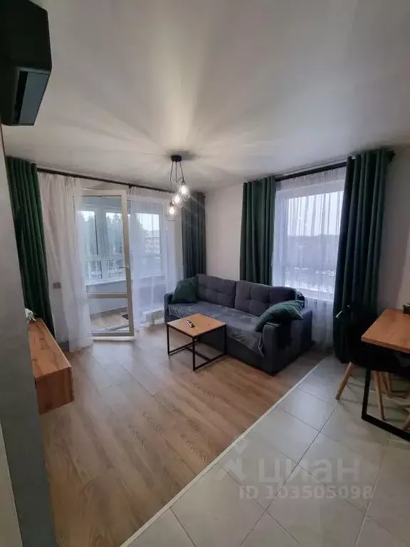 1-к кв. Калужская область, Обнинск ул. Курчатова, 25/4 (38.0 м) - Фото 2