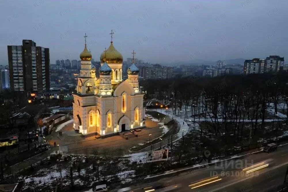 1-к кв. Приморский край, Владивосток Октябрьская ул., 2 (35.0 м) - Фото 0