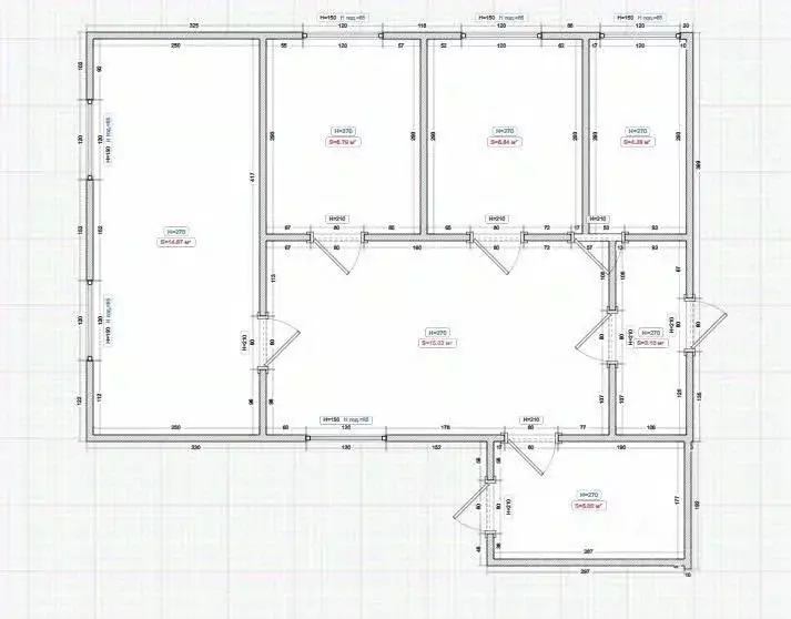 Дом в Ингушетия, Малгобекский район, с. Верхние Ачалуки 6-я линия (110 ... - Фото 1
