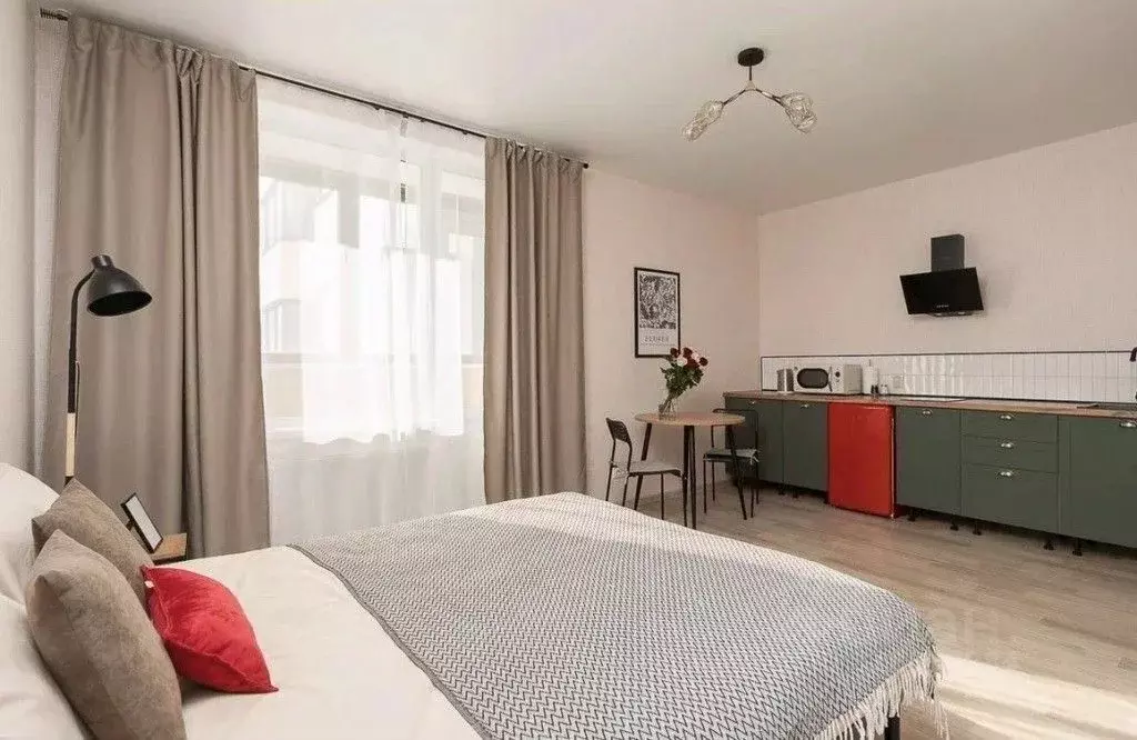 1-к кв. Новосибирская область, Новосибирск ул. Петухова, 162 (28.0 м) - Фото 0