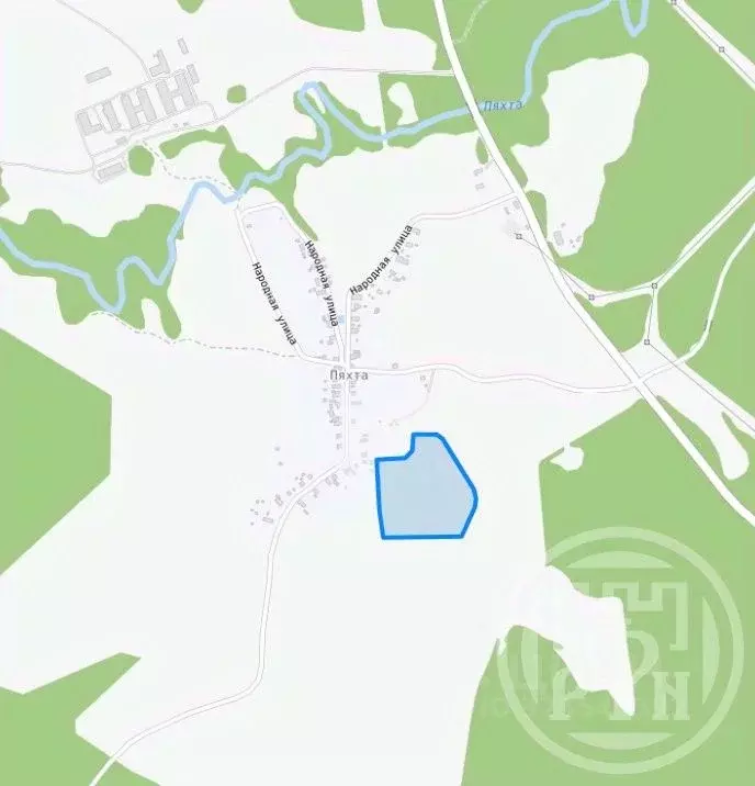 Участок в Ленинградская область, Тихвинский район, Горское с/пос, д. ... - Фото 1